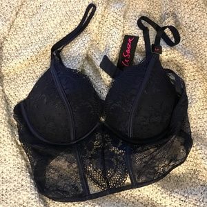La SENZA Push-Up lace bra AND undies combo
